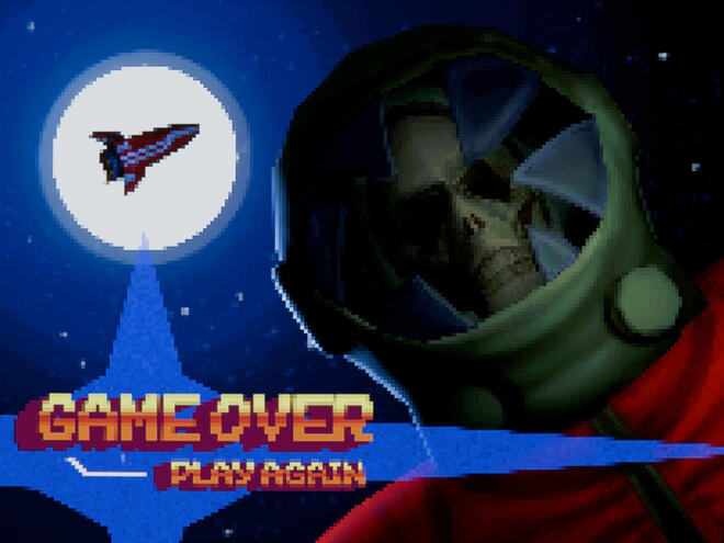 GAME OVER | 3D Render