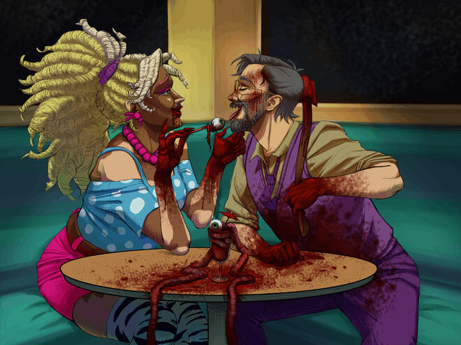 Ava & William for Klaudie | Digital Illustration