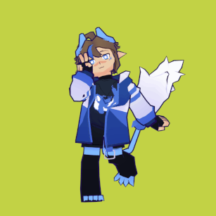 Aiden | Low-Poly Character Commission for Makky